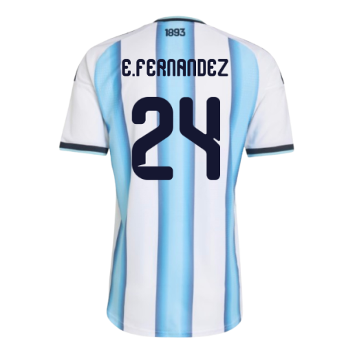 2026-2027 Argentina Authentic Home Shirt (E.Fernandez 24)
