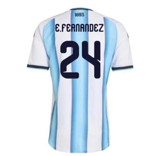2026-2027 Argentina Authentic Home Shirt (E.Fernandez 24)