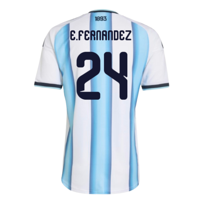 2026-2027 Argentina Authentic Home Shirt (E.Fernandez 24)