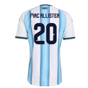 2026-2027 Argentina Authentic Home Shirt (Mac Allister 20)