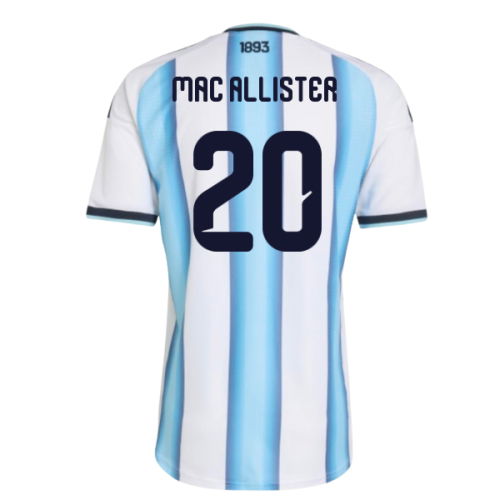 2026-2027 Argentina Authentic Home Shirt (Mac Allister 20)