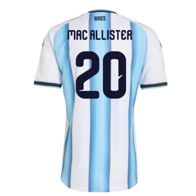2026-2027 Argentina Authentic Home Shirt (Mac Allister 20)