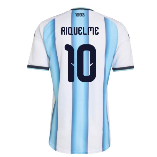 2026-2027 Argentina Authentic Home Shirt (Riquelme 10)