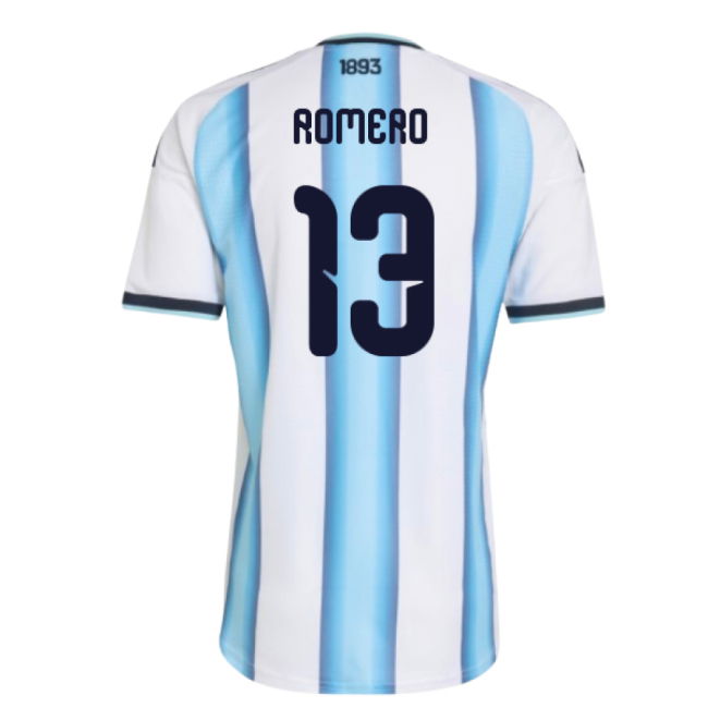 2026-2027 Argentina Authentic Home Shirt (Romero 13)