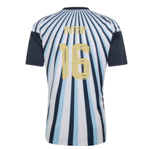 2026-2027 Argentina Home Pre-Match Shirt (White) (Aimar 16)