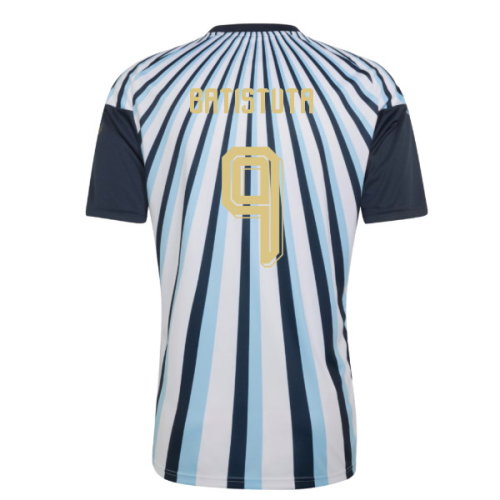 2026-2027 Argentina Home Pre-Match Shirt (White) (Batistuta 9)