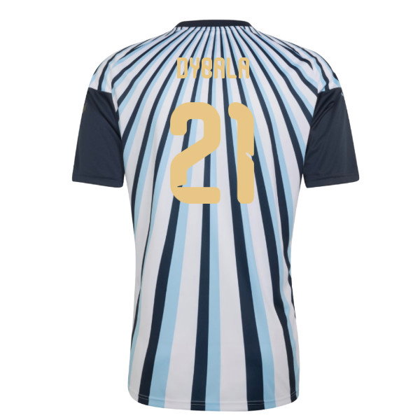 2026-2027 Argentina Home Pre-Match Shirt (White) (Dybala 21)