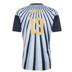 2026-2027 Argentina Home Pre-Match Shirt (White) (Romero 13)