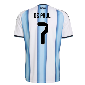 2026-2027 Argentina Home Shirt (De Paul 7)