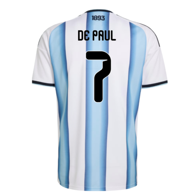 2026-2027 Argentina Home Shirt (De Paul 7)
