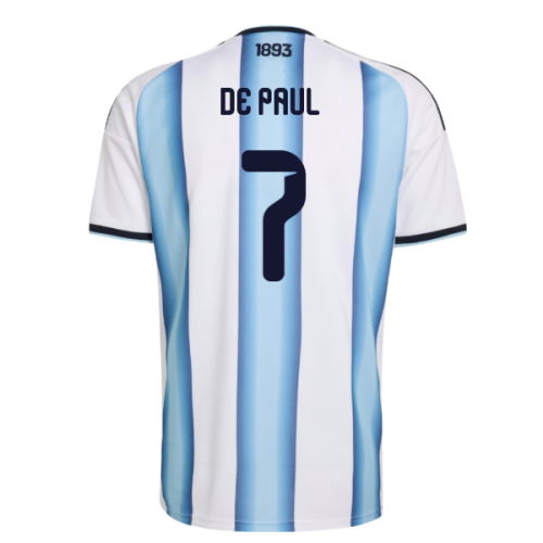 2026-2027 Argentina Home Shirt (De Paul 7)