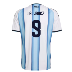 2026-2027 Argentina Home Shirt (J.Alvarez 9)