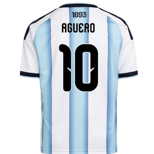 2026-2027 Argentina Home Shirt (Kids) (Aguero 10)