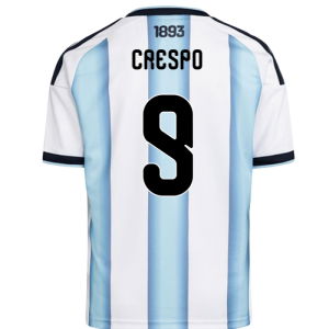 2026-2027 Argentina Home Shirt (Kids) (Crespo 9)