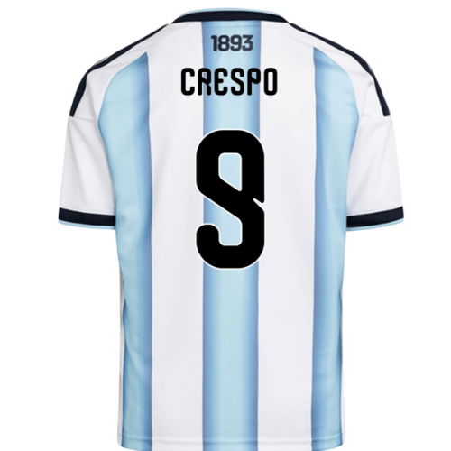 2026-2027 Argentina Home Shirt (Kids) (Crespo 9)
