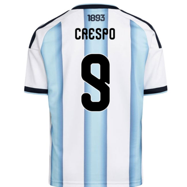 2026-2027 Argentina Home Shirt (Kids) (Crespo 9)