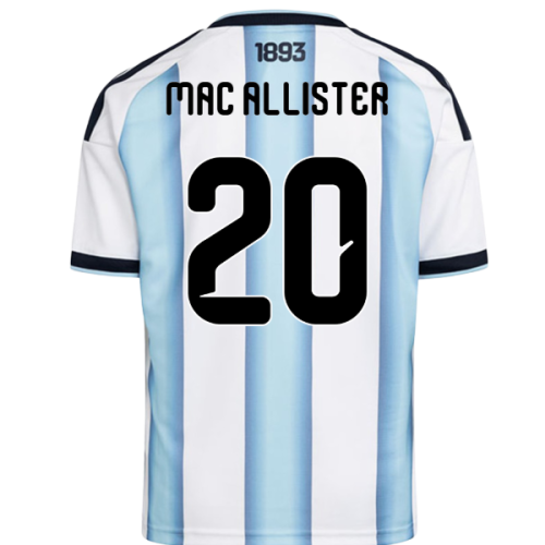2026-2027 Argentina Home Shirt (Kids) (Mac Allister 20)