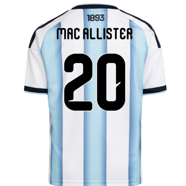2026-2027 Argentina Home Shirt (Kids) (Mac Allister 20)