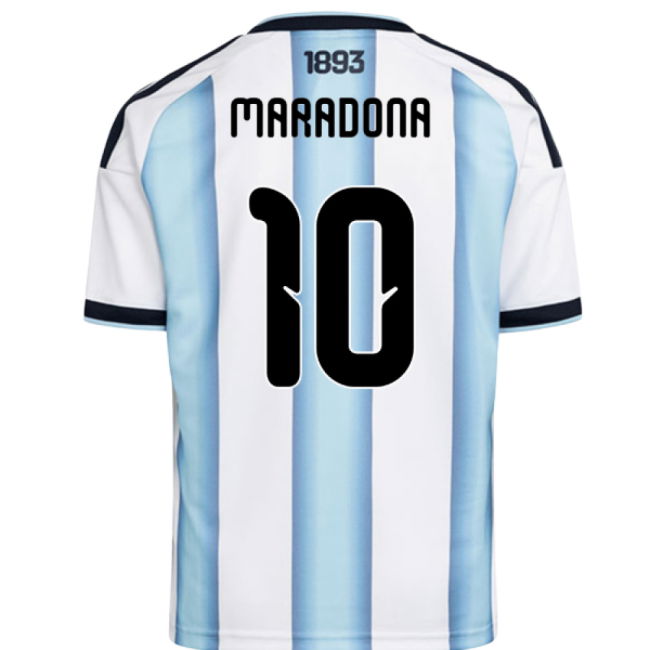 2026-2027 Argentina Home Shirt (Kids) (Maradona 10)