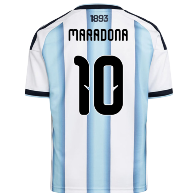 2026-2027 Argentina Home Shirt (Kids) (Maradona 10)
