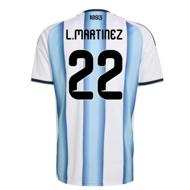 2026-2027 Argentina Home Shirt (L.Martinez 22)