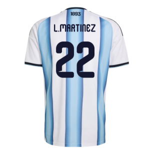 2026-2027 Argentina Home Shirt (L.Martinez 22)