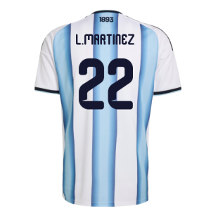 2026-2027 Argentina Home Shirt (L.Martinez 22)