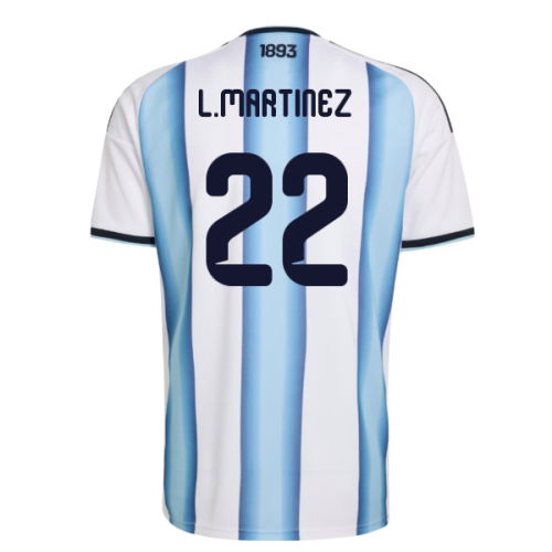 2026-2027 Argentina Home Shirt (L.Martinez 22)