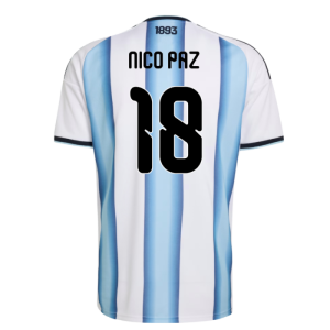 2026-2027 Argentina Home Shirt (Nico Paz 18)