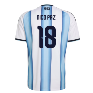 2026-2027 Argentina Home Shirt (Nico Paz 18)