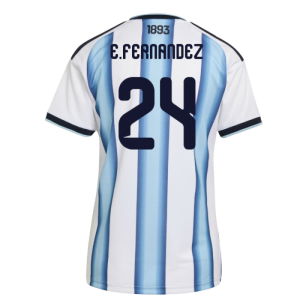 2026-2027 Argentina Home Shirt (Womens) (E.Fernandez 24)