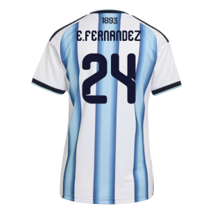 2026-2027 Argentina Home Shirt (Womens) (E.Fernandez 24)