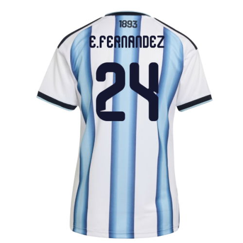 2026-2027 Argentina Home Shirt (Womens) (E.Fernandez 24)