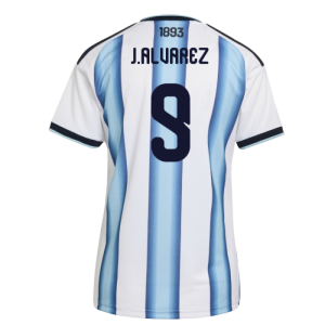 2026-2027 Argentina Home Shirt (Womens) (J.Alvarez 9)