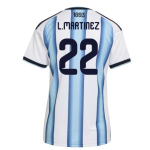2026-2027 Argentina Home Shirt (Womens) (L.Martinez 22)