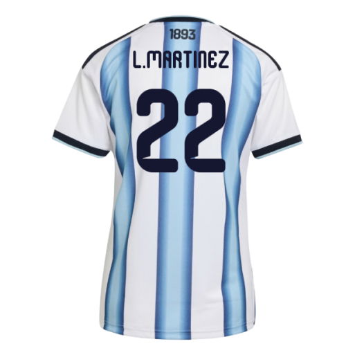 2026-2027 Argentina Home Shirt (Womens) (L.Martinez 22)