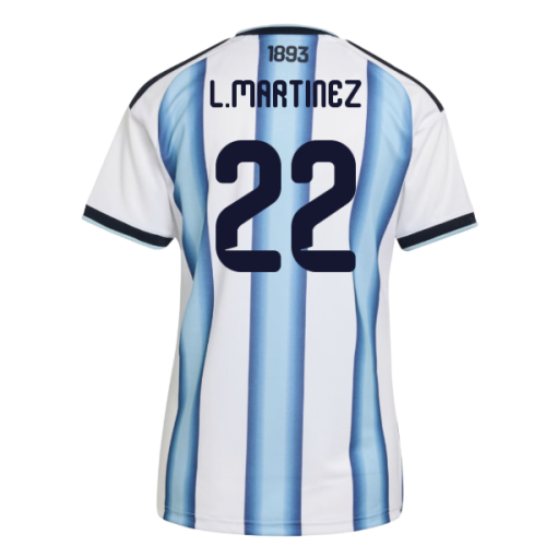 2026-2027 Argentina Home Shirt (Womens) (L.Martinez 22)
