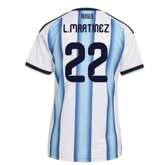 2026-2027 Argentina Home Shirt (Womens) (L.Martinez 22)