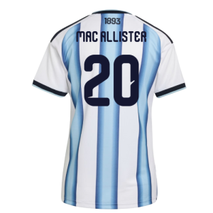 2026-2027 Argentina Home Shirt (Womens) (Mac Allister 20)