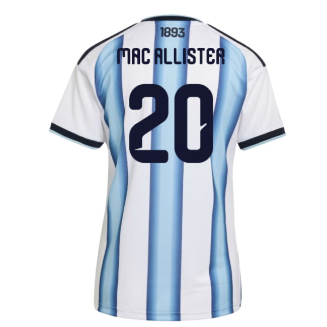 2026-2027 Argentina Home Shirt (Womens) (Mac Allister 20)