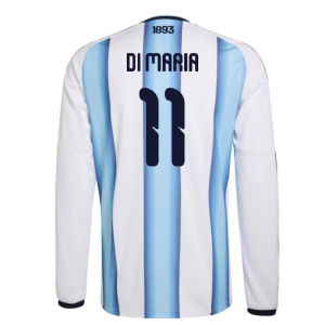 2026-2027 Argentina Long Sleeve Home Shirt (Di Maria 11)