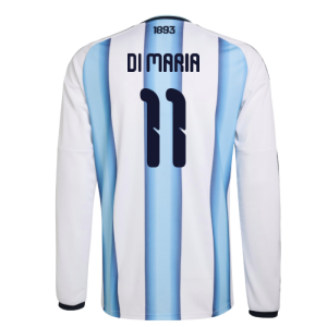 2026-2027 Argentina Long Sleeve Home Shirt (Di Maria 11)