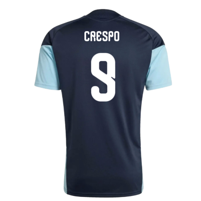 2026-2027 Argentina Training Jersey (Night Navy) (Crespo 9)