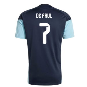 2026-2027 Argentina Training Jersey (Night Navy) (De Paul 7)