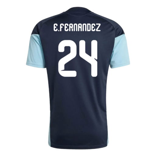 2026-2027 Argentina Training Jersey (Night Navy) (E.Fernandez 24)