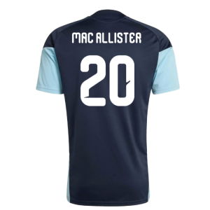 2026-2027 Argentina Training Jersey (Night Navy) (Mac Allister 20)