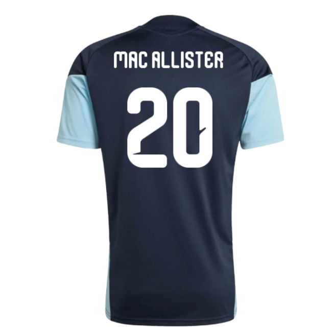 2026-2027 Argentina Training Jersey (Night Navy) (Mac Allister 20)