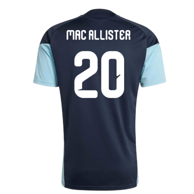 2026-2027 Argentina Training Jersey (Night Navy) (Mac Allister 20)