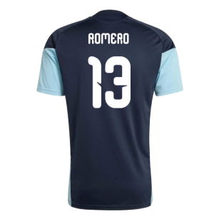 2026-2027 Argentina Training Jersey (Night Navy) (Romero 13)