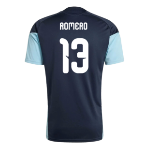 2026-2027 Argentina Training Jersey (Night Navy) (Romero 13)